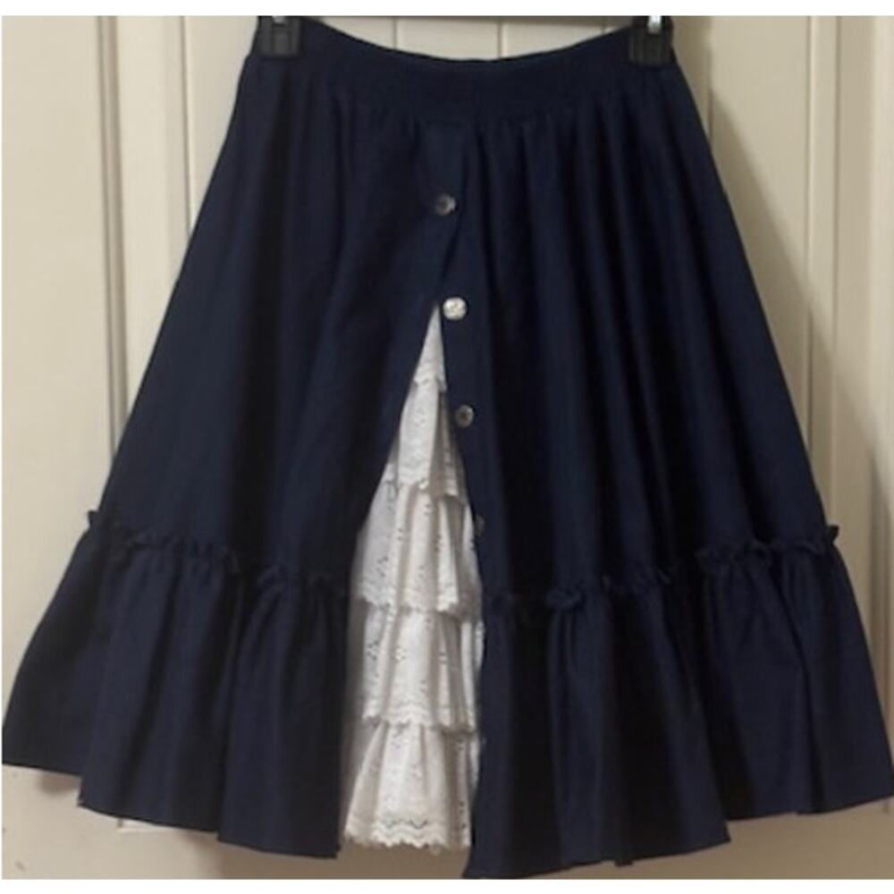 Malco Modes 3 Layer Ruffle Square Dance Rockabell… - image 5